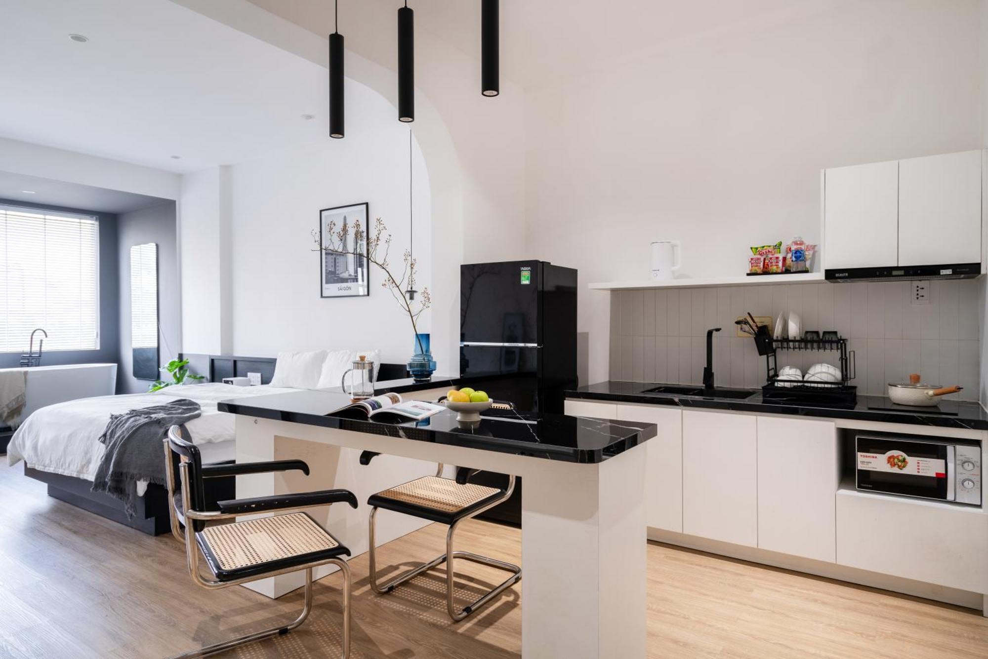Skyhome Buu Long - Cu Xa Bac 45m2 Co Bon Tam Khách sạn tình yêu